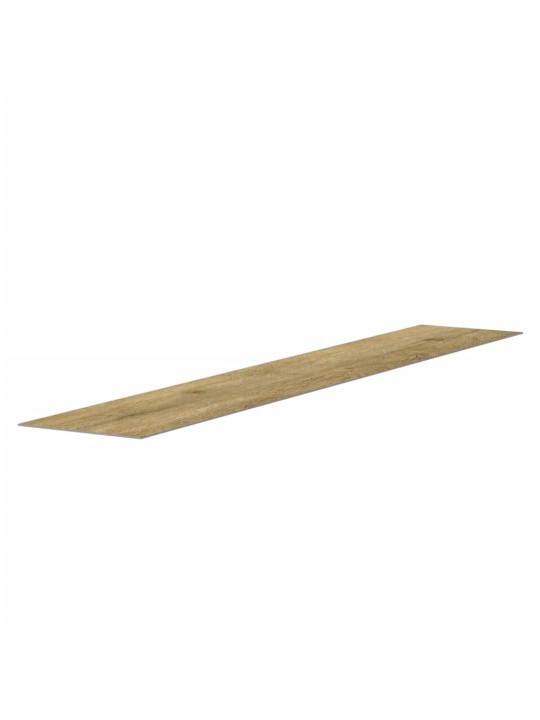 Nástěnné panely vzhled dřeva hnědé PVC 2,06 m²