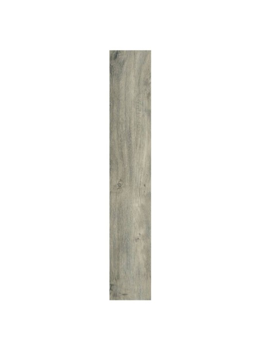 Nástěnné panely vzhled dřeva šedé PVC 2,06 m²