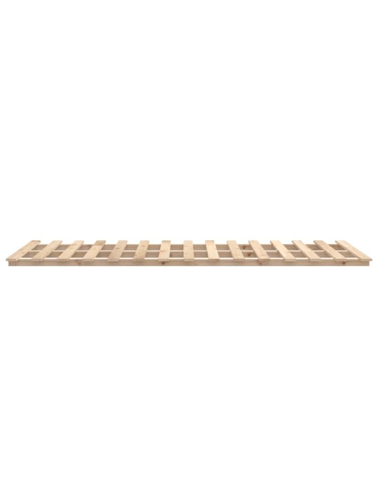 Rám postele 90 x 190 cm masivní borové dřevo