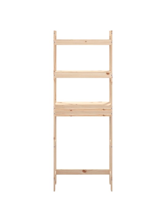 Toaletní regál 63 x 26 x 171 cm masivní borové dřevo