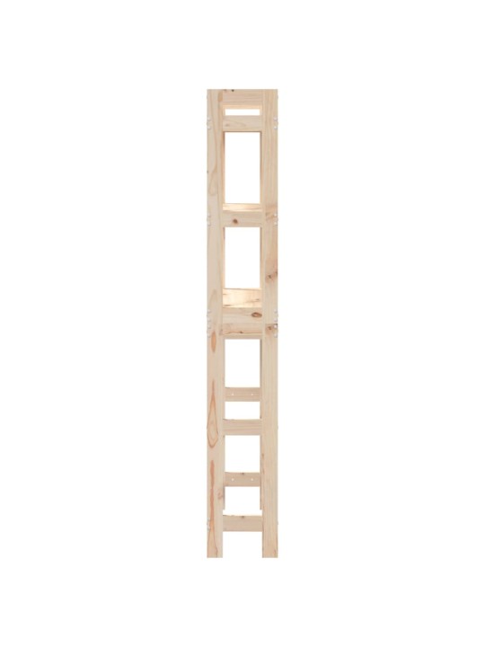 Toaletní regál 63 x 26 x 171 cm masivní borové dřevo