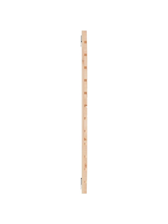 Nástěnné čelo postele 146 x 3 x 91,5 cm masivní borové dřevo