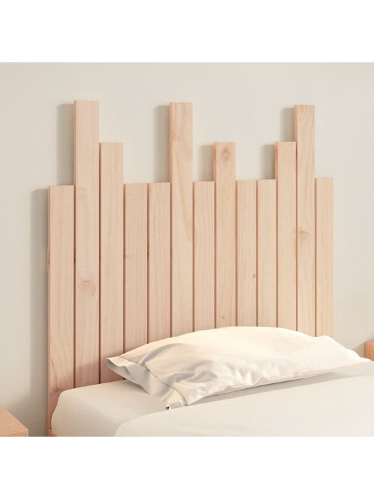 Nástěnné čelo postele 82,5 x 3 x 80 cm masivní borové dřevo