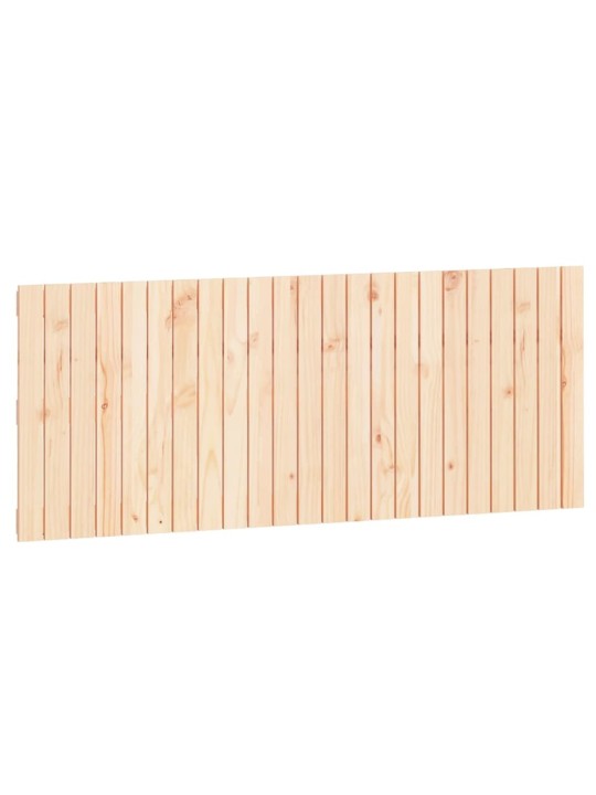Nástěnné čelo postele 147 x 3 x 60 cm masivní borové dřevo