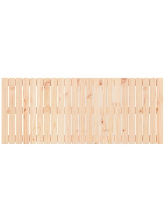 Nástěnné čelo postele 147 x 3 x 60 cm masivní borové dřevo