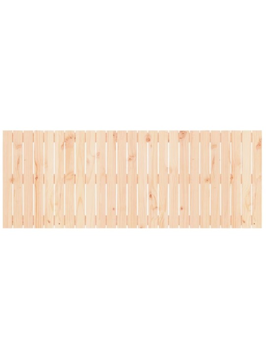Nástěnné čelo postele 159,5 x 3 x 60 cm masivní borové dřevo