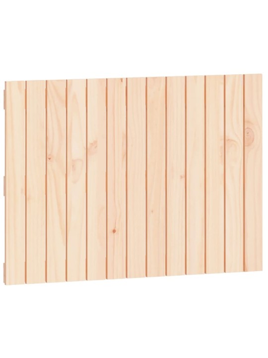 Nástěnné čelo postele 82,5 x 3 x 60 cm masivní borové dřevo