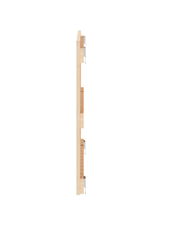Nástěnné čelo postele 82,5 x 3 x 60 cm masivní borové dřevo