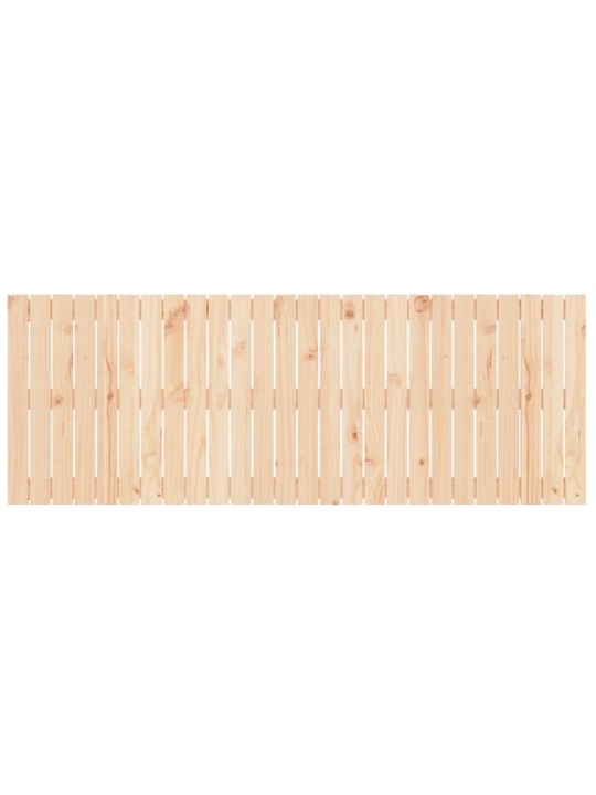 Nástěnné čelo postele 166 x 3 x 60 cm masivní borové dřevo