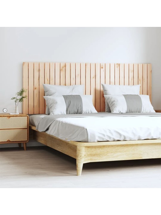 Nástěnné čelo postele 166 x 3 x 60 cm masivní borové dřevo