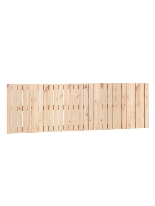 Nástěnné čelo postele 185 x 3 x 60 cm masivní borové dřevo