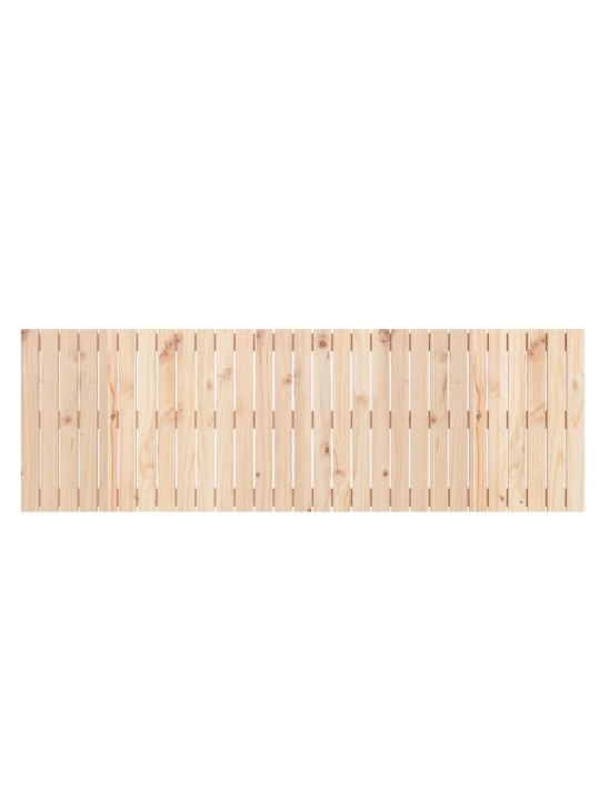 Nástěnné čelo postele 185 x 3 x 60 cm masivní borové dřevo