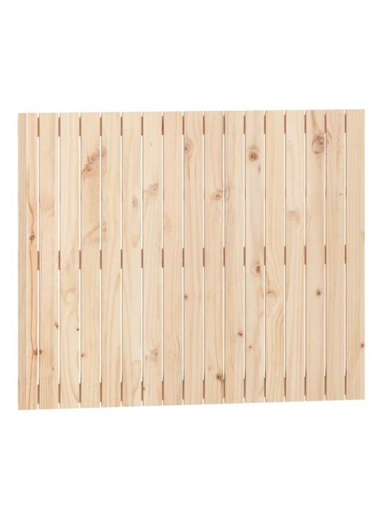 Nástěnné čelo postele 108 x 3 x 90 cm masivní borové dřevo
