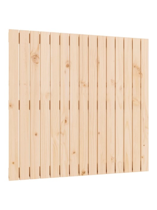 Nástěnné čelo postele 95,5 x 3 x 90 cm masivní borové dřevo