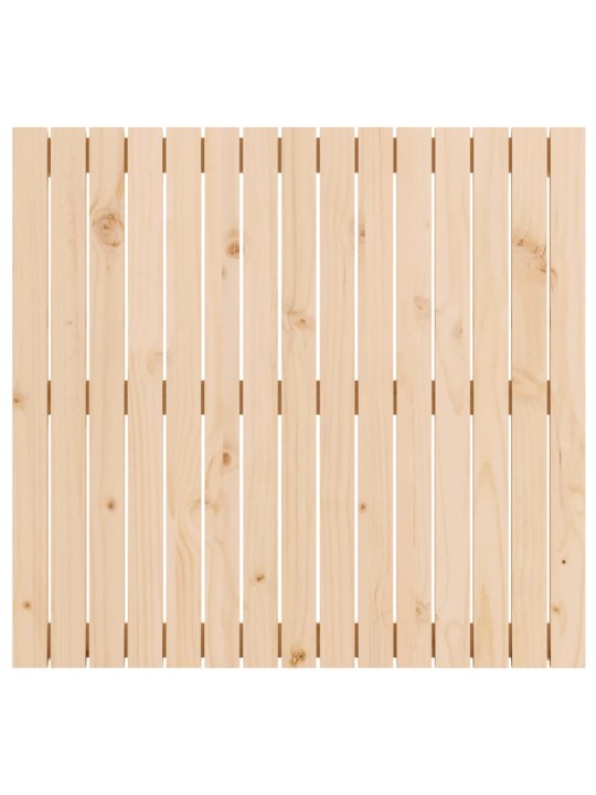 Nástěnné čelo postele 95,5 x 3 x 90 cm masivní borové dřevo