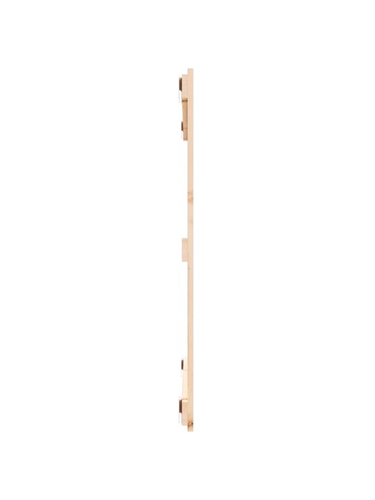 Nástěnné čelo postele 95,5 x 3 x 90 cm masivní borové dřevo