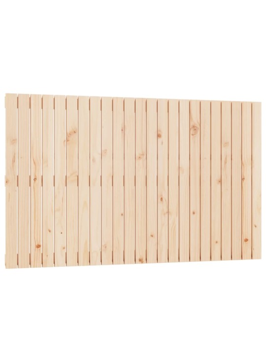 Nástěnné čelo postele 147 x 3 x 90 cm masivní borové dřevo