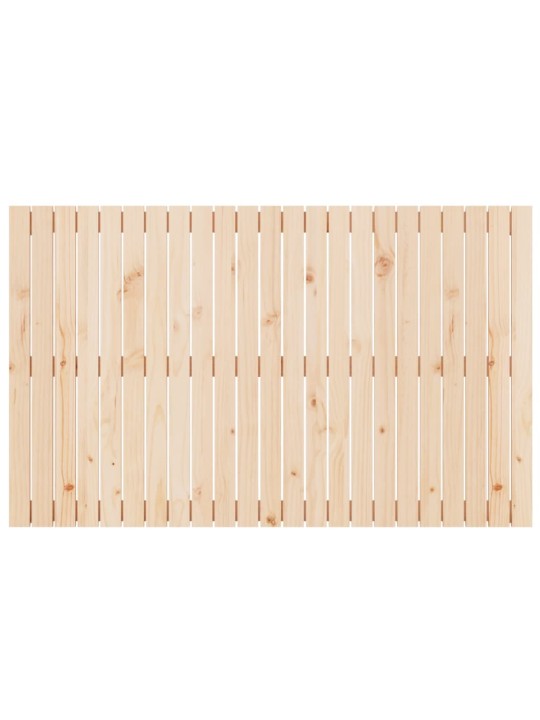 Nástěnné čelo postele 147 x 3 x 90 cm masivní borové dřevo