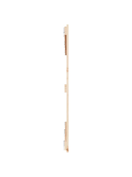 Nástěnné čelo postele 147 x 3 x 90 cm masivní borové dřevo