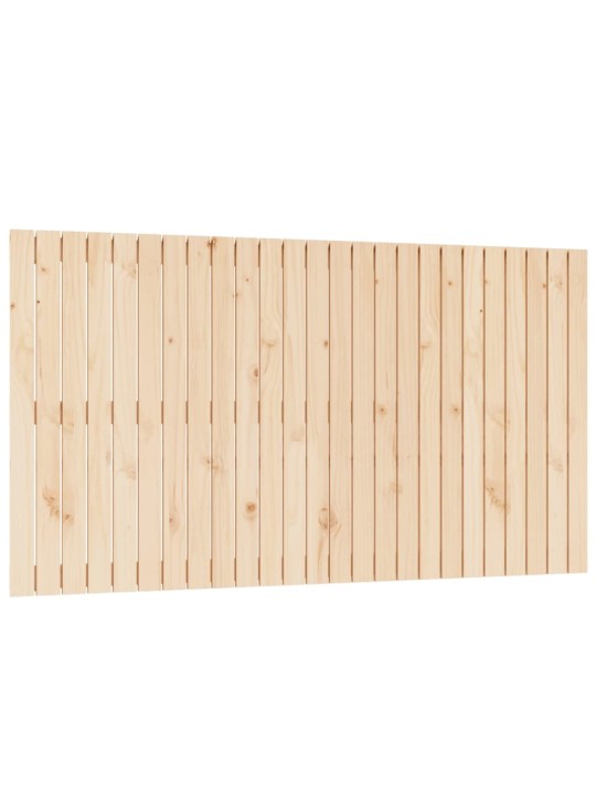 Nástěnné čelo postele 159,5 x 3 x 90 cm masivní borové dřevo