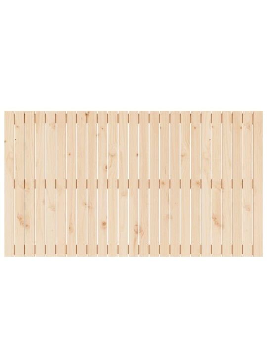 Nástěnné čelo postele 159,5 x 3 x 90 cm masivní borové dřevo