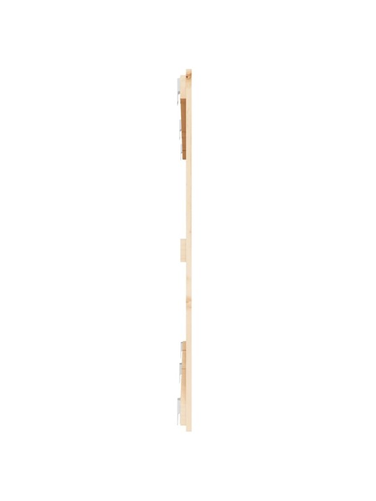 Nástěnné čelo postele 159,5 x 3 x 90 cm masivní borové dřevo