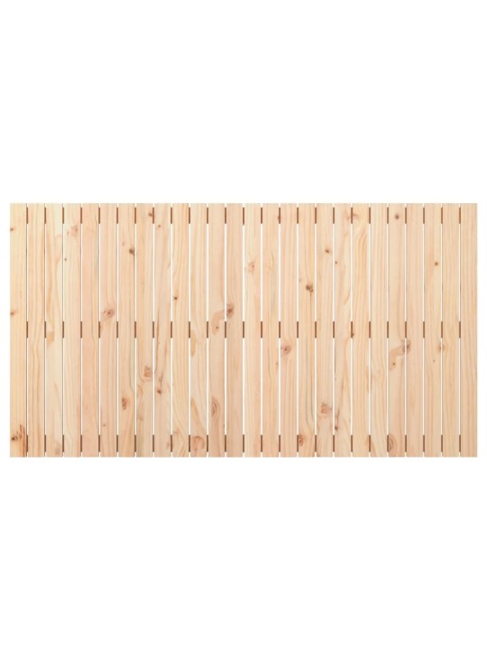 Nástěnné čelo postele 166 x 3 x 90 cm masivní borové dřevo