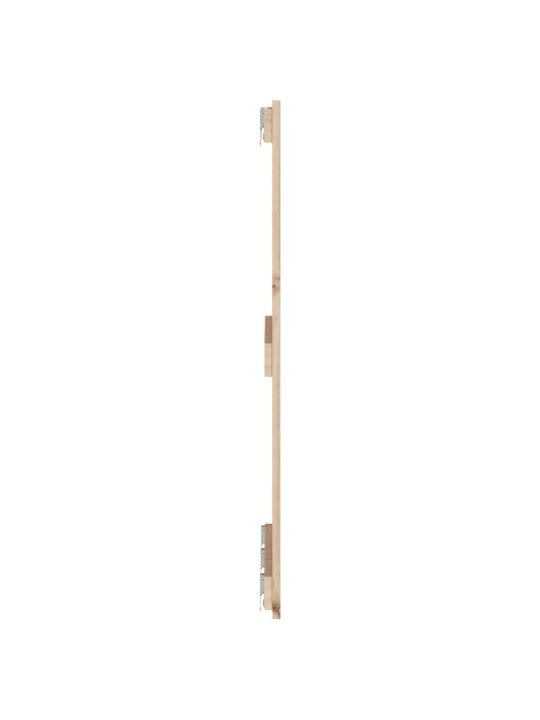 Nástěnné čelo postele 166 x 3 x 90 cm masivní borové dřevo