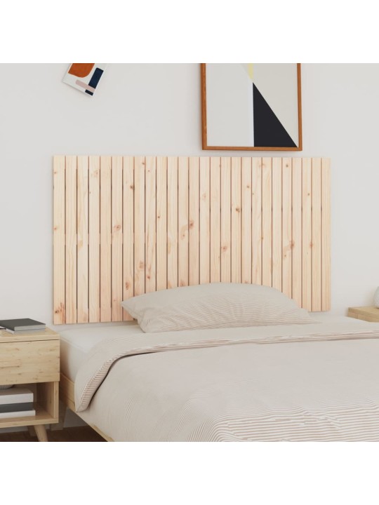 Nástěnné čelo postele 166 x 3 x 90 cm masivní borové dřevo