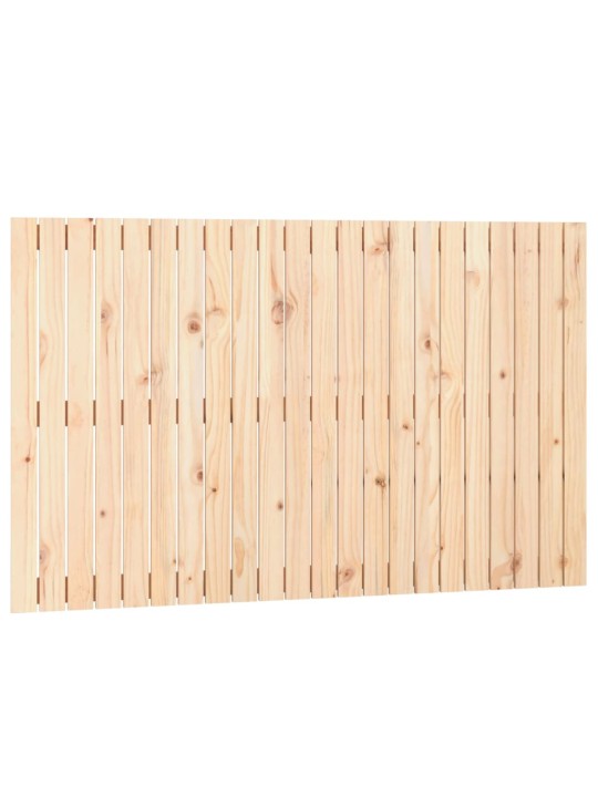 Nástěnné čelo postele 140 x 3 x 90 cm masivní borové dřevo