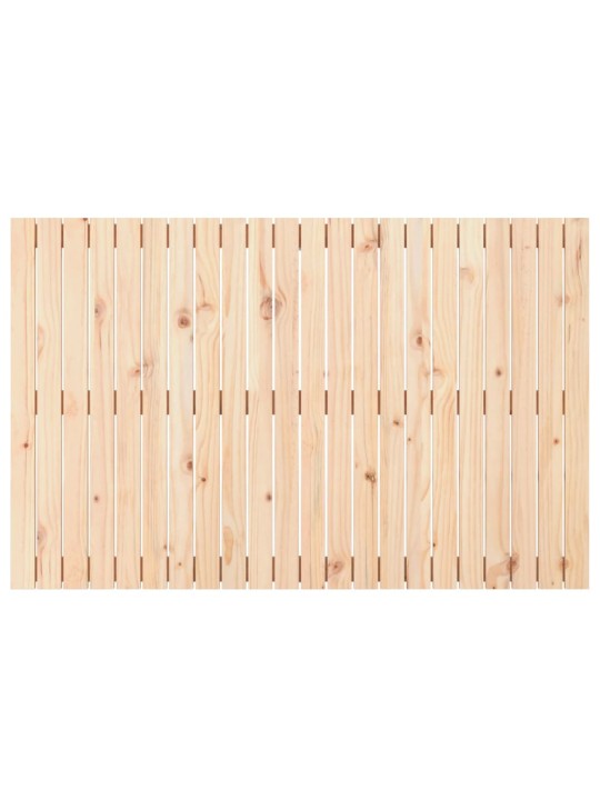 Nástěnné čelo postele 140 x 3 x 90 cm masivní borové dřevo