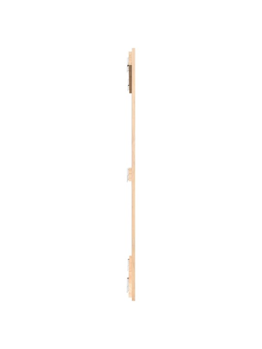 Nástěnné čelo postele 95,5 x 3 x 110 cm masivní borové dřevo