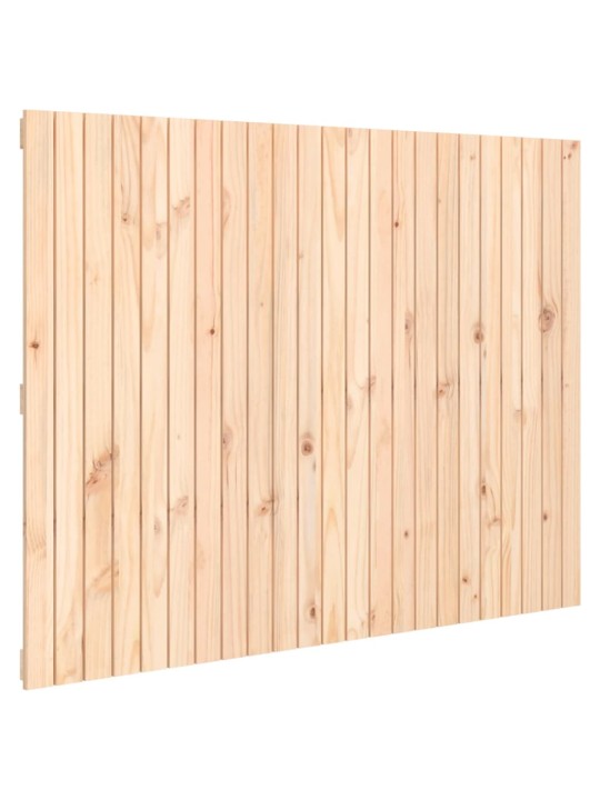 Nástěnné čelo postele 146,5 x 3 x 110 cm masivní borové dřevo