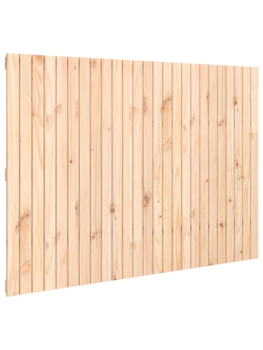 Nástěnné čelo postele 159,5 x 3 x 110 cm masivní borové dřevo