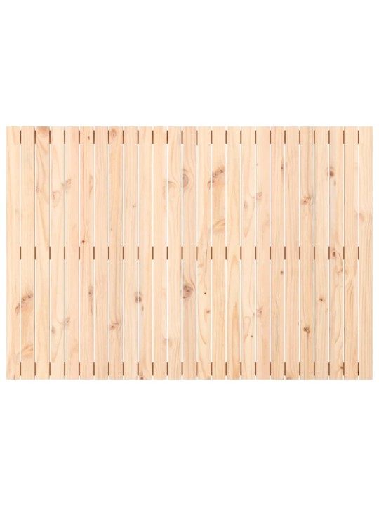 Nástěnné čelo postele 159,5 x 3 x 110 cm masivní borové dřevo