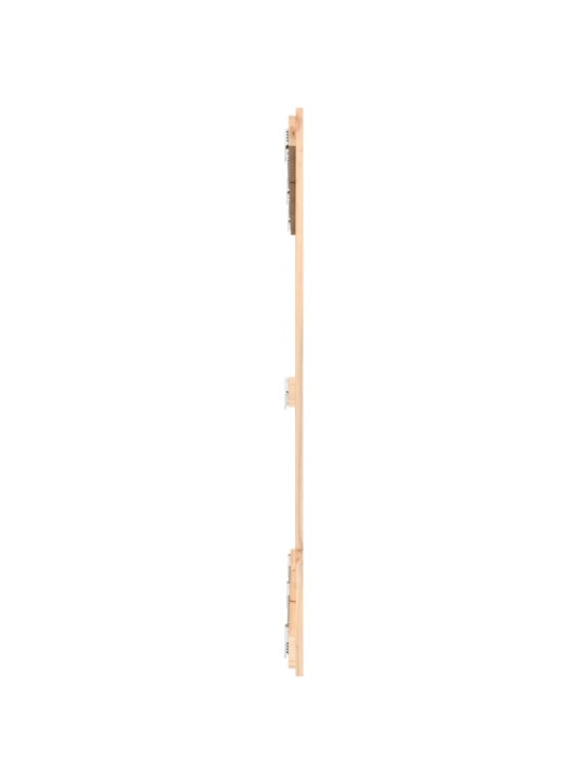 Nástěnné čelo postele 159,5 x 3 x 110 cm masivní borové dřevo