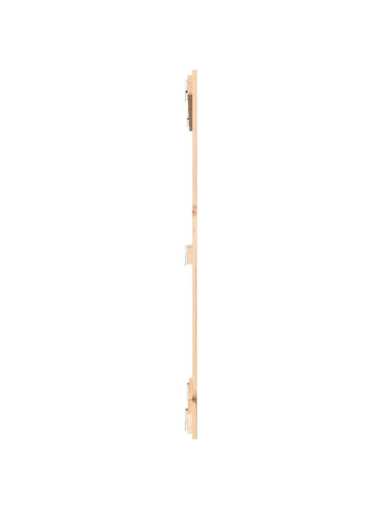 Nástěnné čelo postele 82,5 x 3 x 110 cm masivní borové dřevo
