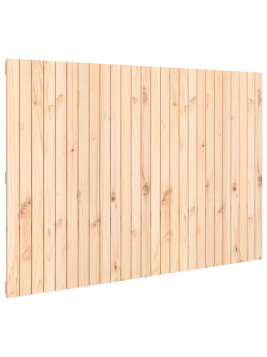 Nástěnné čelo postele 166 x 3 x 110 cm masivní borové dřevo