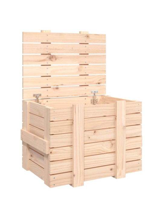 Úložný box 58 x 40,5 x 42 cm masivní borové dřevo