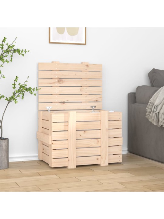 Úložný box 58 x 40,5 x 42 cm masivní borové dřevo