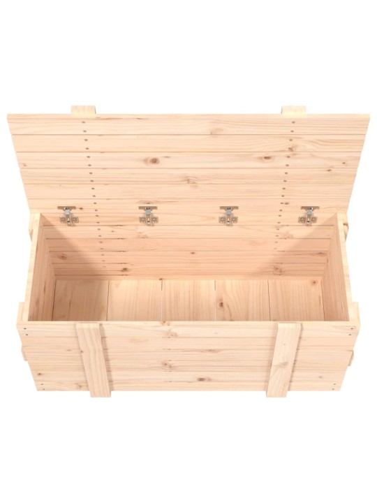 Úložný box 91 x 40,5 x 42 cm masivní borové dřevo
