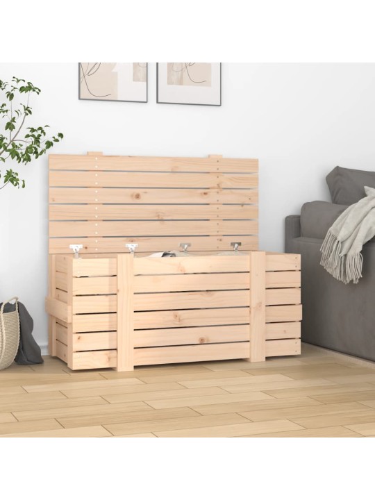 Úložný box 91 x 40,5 x 42 cm masivní borové dřevo
