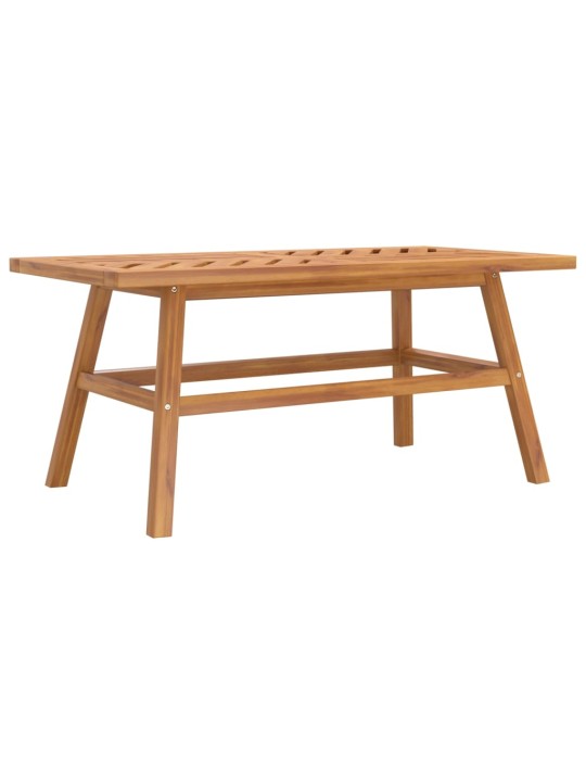 Konferenční stolek 100 x 50 x 45 cm masivní akáciové dřevo