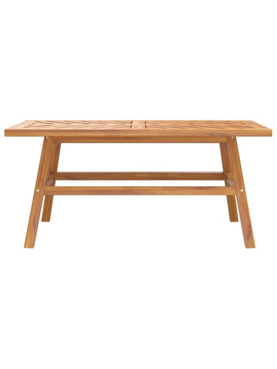 Konferenční stolek 100 x 50 x 45 cm masivní akáciové dřevo