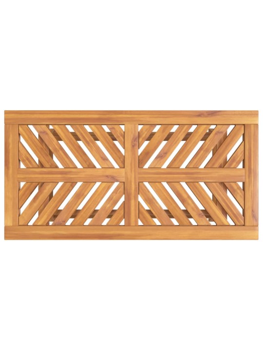 Konferenční stolek 100 x 50 x 45 cm masivní akáciové dřevo