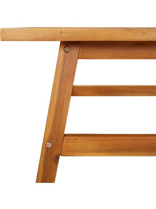 Konferenční stolek 100 x 50 x 45 cm masivní akáciové dřevo