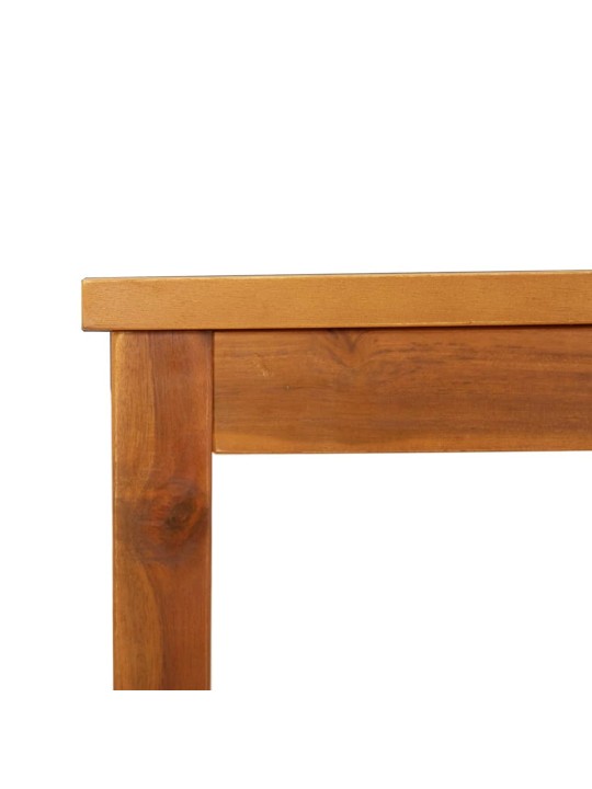Zahradní lavice 80 cm masivní akáciové dřevo