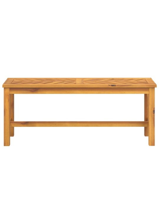 Zahradní lavice 110 cm masivní akáciové dřevo