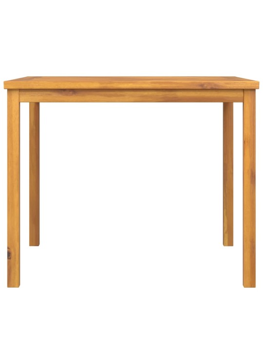 Zahradní jídelní stůl 90 x 90 x 74 cm masivní akáciové dřevo