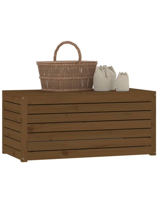 Zahradní box medově hnědý 101x50,5x46,5 cm masivní borové dřevo